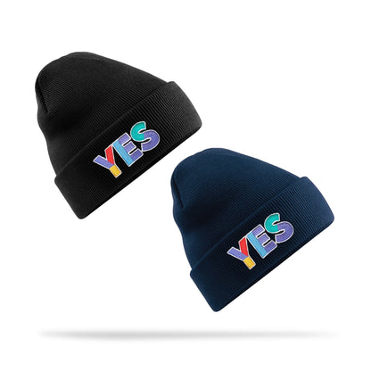 YES Multi Logo Beanie